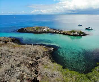 De Puerto Ayora: Pinzón e La Fé - passeio completo de mergulho com snorkel