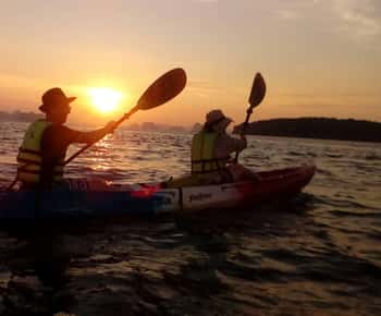Krabi: Ao Thalane Sunset Kayak-eventyr (gruppe på maks. 10 personer)