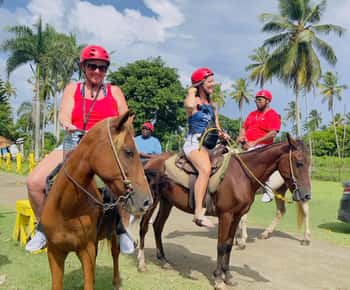 Full-Day tour in Miches : Horseback Riding + ATV Off-Road