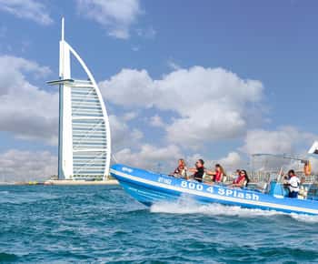 Dubai 1.5-Hour Speedboat Tour Marina, Atlantis, Burj Al Arab