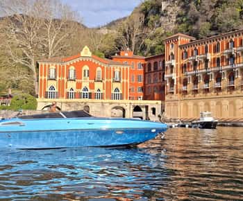 Grand Tour, op luxe speedboot aan het Comomeer