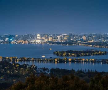 Hangzhou: manhã fresca/noite na montanha Baoshi com tour guiado