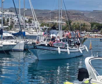 Puerto Rico, Gran Canaria: Bootsausflug, Getränke, Essen, Paddle-Surf, Schnorcheln