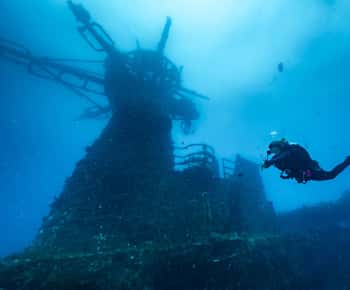 Busselton / Dunsborough : Mergulho nos destroços do HMAS Swan