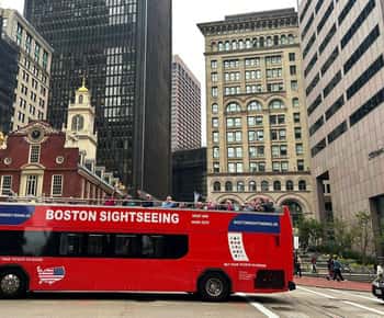 Boston: Hop-On/Hop-Off-Bustour mit Doppeldeckerbus Sightseeing Tour
