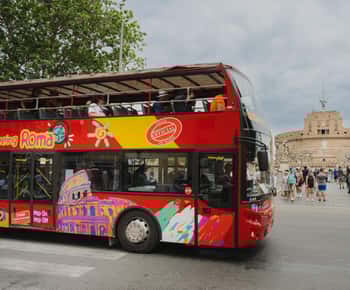 From Civitavecchia: Hop-On Hop-Off Rome Tour & Bus Transfer