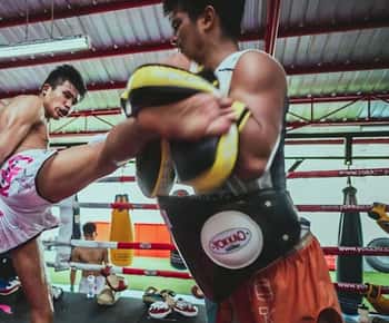 Pattaya: Sessão privada de treino de Muay Thai com serviço de busca