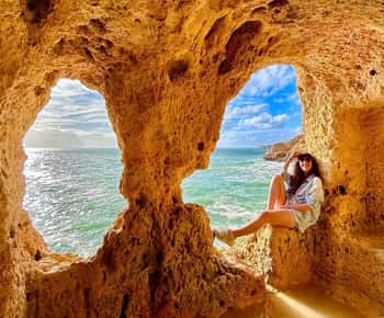 A partir de Faro: Benagil, Praia da Marinha, Algar Seco, 7 Vales...