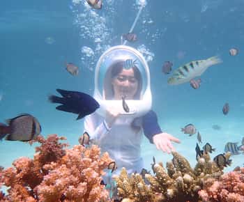 Boracay: Experiência de mergulho com capacete com fotos e vídeos