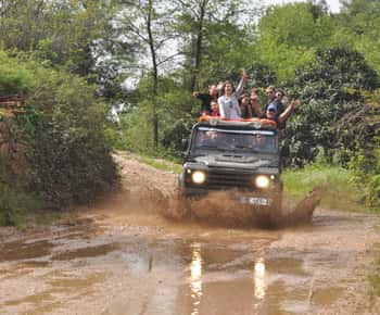 Alanya: jeeptour met Dim-grot, waterval met Dimcay-lunch