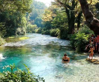 From Tirana / Durresi : Gjirokaster & Blue Eye Day Tour