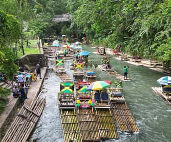 Montegobay: Passeio de rafting com massagem calcária