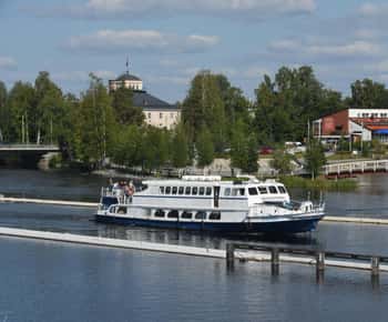 Joensuu: 2-stündige malerische Bootsfahrt auf dem Fluss Pielisjoki