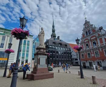 Das alte Riga auf Italienisch: Geschichte&Legenden