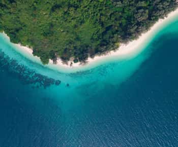 4-Island Tour from Koh Lanta to Koh Kradan with Beach Lunch