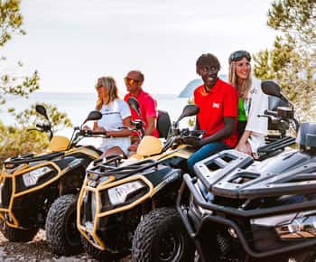 Ibiza: QUAD Adventure to Explore Beaches and Unique Views