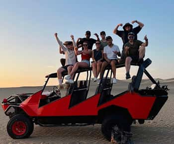 Vanuit Lima: Paracas en Huacachina Oase dagvullende tour met gids