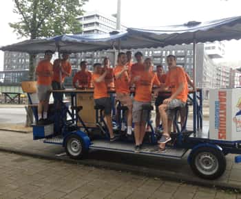 The Beer Bike: Prosecco or Mix Bike Experience Utrecht