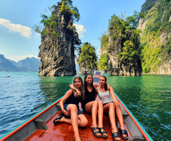 De Krabi: Viagem de 1 dia ao Lago Cheow Lan com almoço em Phu-Tawan