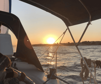 From Obzor: Sunset Yacht Cruise with Wine & Snacks, Nessebar