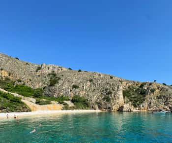 Krk: Gouden Baai, Blauwe Grot & 4 Eilanden Cruise