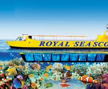 Hurghada: Royal Seascope onderzeebootcruise met snorkelstop