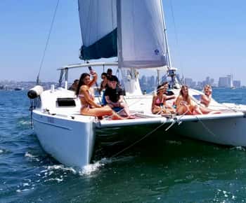 Baía de San Diego: Cruzeiro de 2,5 horas num catamarã Pure