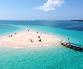 Depuis Nungwi : Île-prison et banc de sable de Nakupenda avec déjeuner