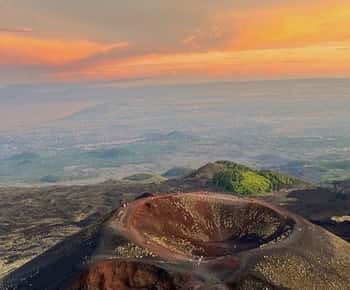 Catania: Etna Sunset Tour with Pickup and Drop-off