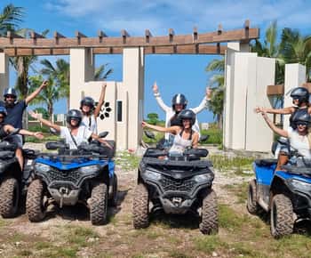 Aventuras em quadriciclos em Zanzibar: Nungwi / Kendwa