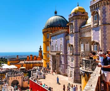 Lisbon: Sintra, Pena, Cabo da Roca Coast & Cascais Day Tour