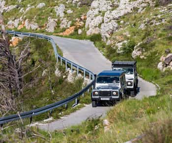 De Makarska: Parque Nacional Biokovo e passeio de 4x4 Skywalk