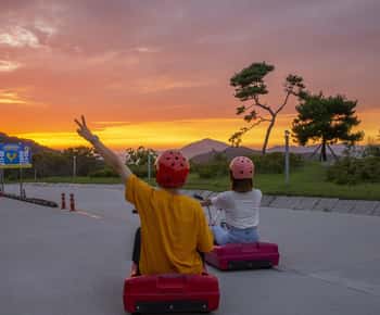 Seoul to Incheon Day Tour: Luge Ride, Railbike & Ferry Ride