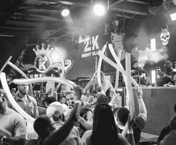 Cancún: 24 K Club Open Bar en Tafel inbegrepen