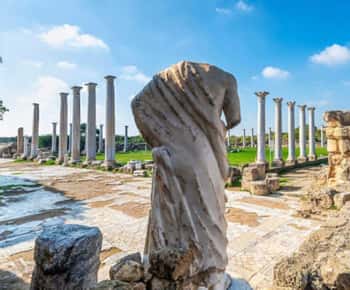 Från Paphos: Famagusta med Salamis och Varosha "spökstad