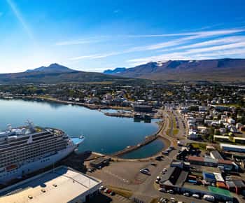 Goðafoss Wasserfall Tour vom Hafen Akureyri