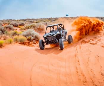 Greater Zion: Extreme Adrenaline UTV Tour in Sand Hollow