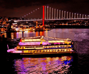 Istanbul: Bosporen-middagskryssning med show och privat bord