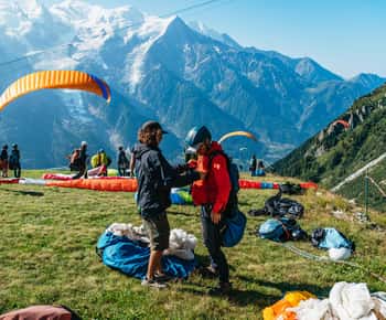 Chamonix: Tandem Paragliding Flight