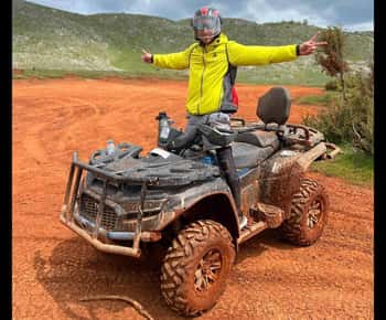 Quad ATV Bike Galicica, z Ochrydy.
