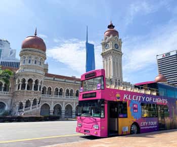 Kuala Lumpur: Autobus hop-on hop-off Sightseeing Bus Pass