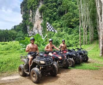 Krabi: aventura off-road de quadriciclo no paraíso natural com transporte