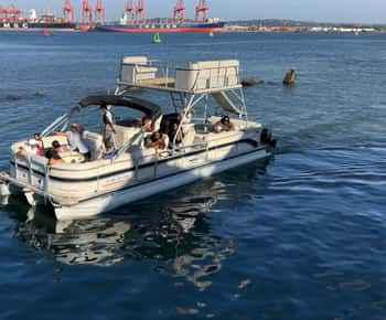 Durban: Cruzeiro no porto de barco com pontão