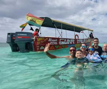 San Blas Inseln: Bootstour vom Pier+Mittagessen + 4 Plätze