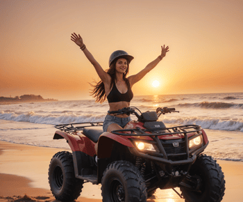 Hurghada: Woestijn Quad Bike kamelenrit met optionele GoPro