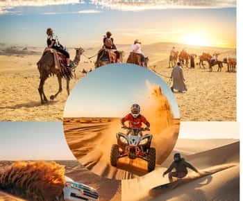 Doha: Quad Bike, Dune Bashing, Camel Ride & Inland Sea Tour