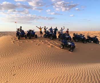 Agadir/Taghazout: Quad Bike and Sandboarding Tour