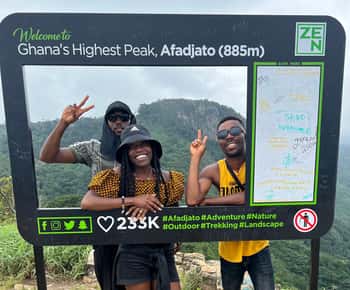 Ghana: 2-Day Monkey Sanctuary, Waterfall and Hiking Tour