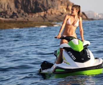 Tenerife: Jet Ski Guided Tour with Optional Photo Service