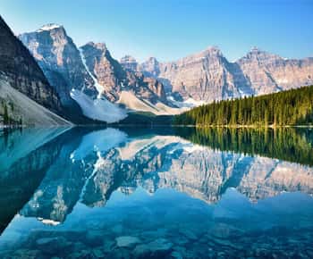 Jezioro Louise: Moraine & Louise Lake Half-Day Highlights Tour